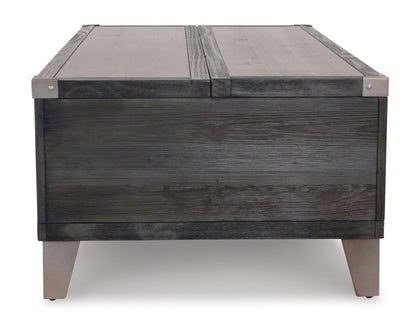 Todoe Coffee Table with Lift Top - T901-9 - product view or room setting; only coffee table included (supplier image 12)