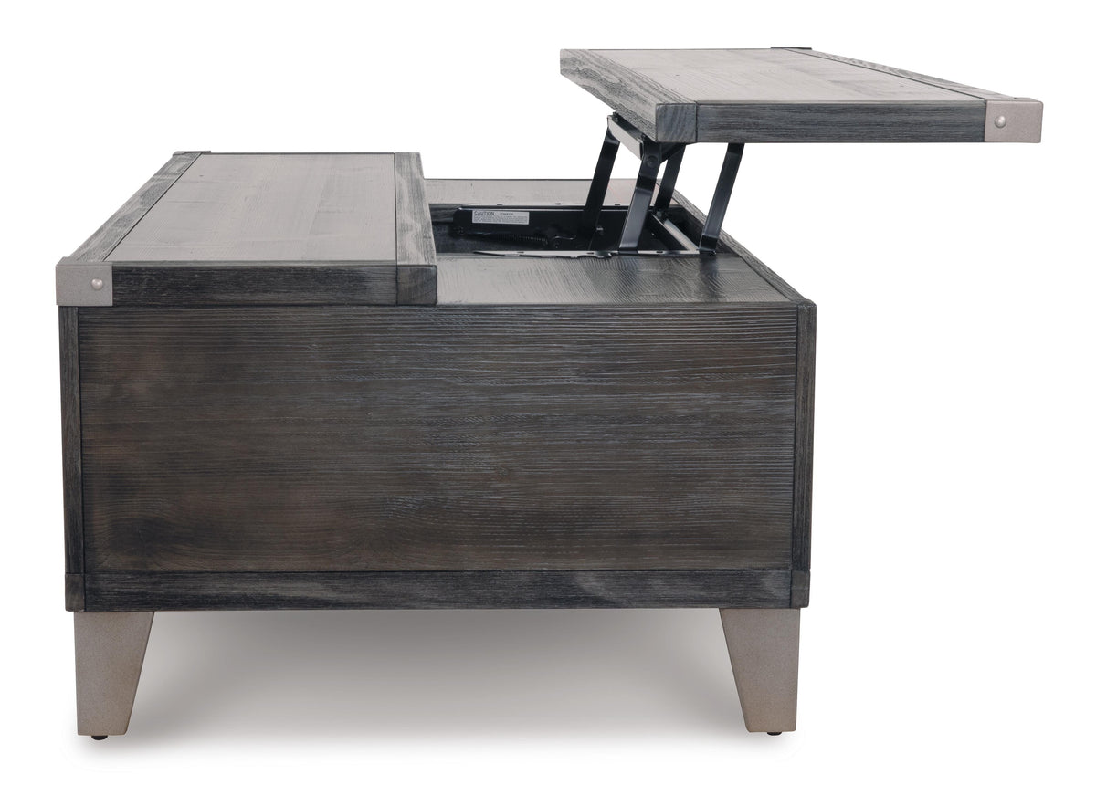 Todoe Coffee Table with Lift Top - T901-9 - product view or room setting; only coffee table included (supplier image 13)