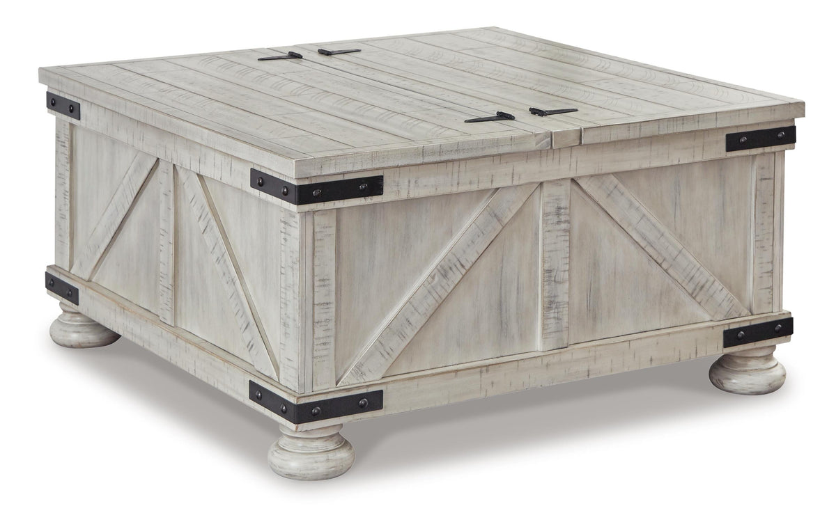 Carynhurst Coffee Table and 2 End Tables - T929T1 - product view or room setting; complete kit and included component views (supplier image 17)