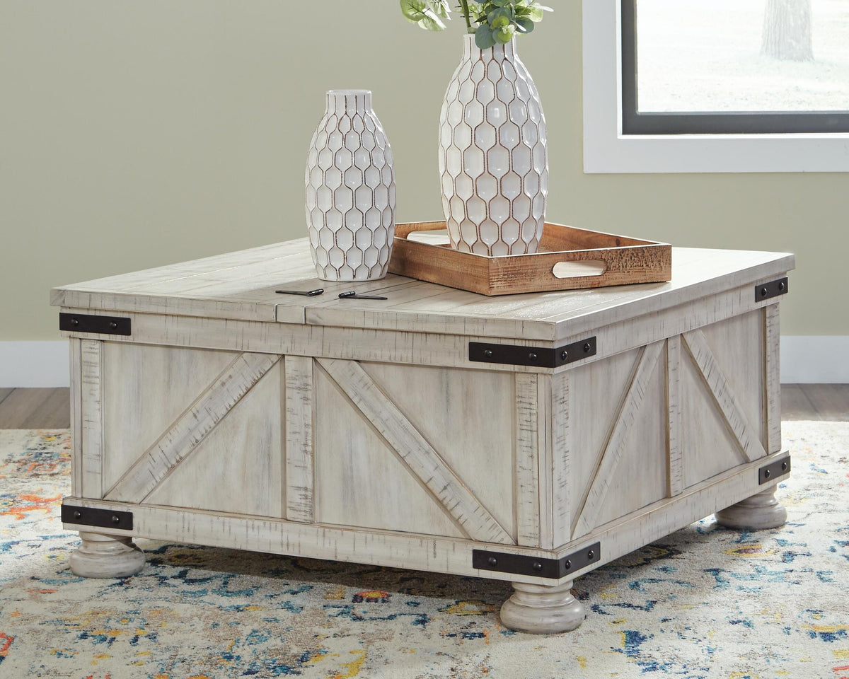 Carynhurst Coffee Table and 2 End Tables - T929T1 - product view or room setting; complete kit and included component views (supplier image 23)