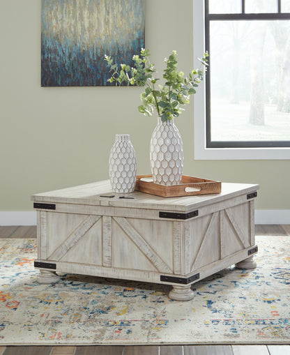 Carynhurst Coffee Table and 2 End Tables - T929T1 - product view or room setting; complete kit and included component views (supplier image 19)