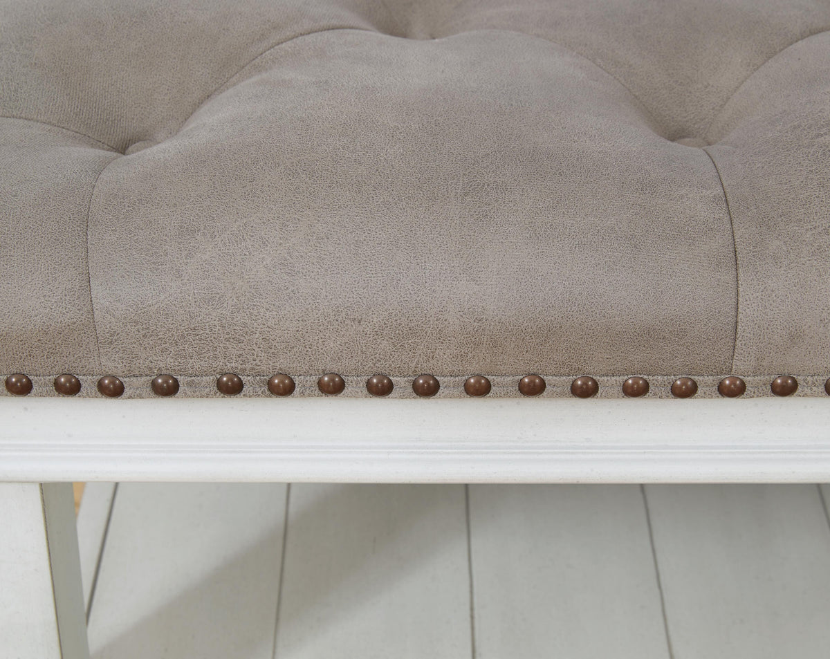 Kanwyn Upholstered Ottoman Coffee Table - T937-21 - finish or detail (supplier image 5)