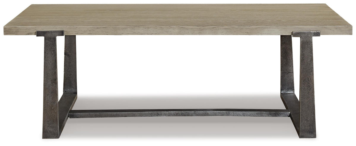 Dalenville Coffee Table - T965-1 - product view or room setting; only coffee table included (supplier image 3)