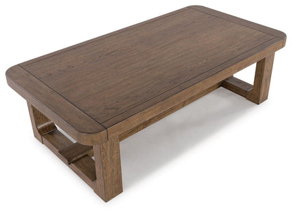 Cabalynn Coffee Table - T974-1 - product view or room setting; only coffee table included (supplier image 5)