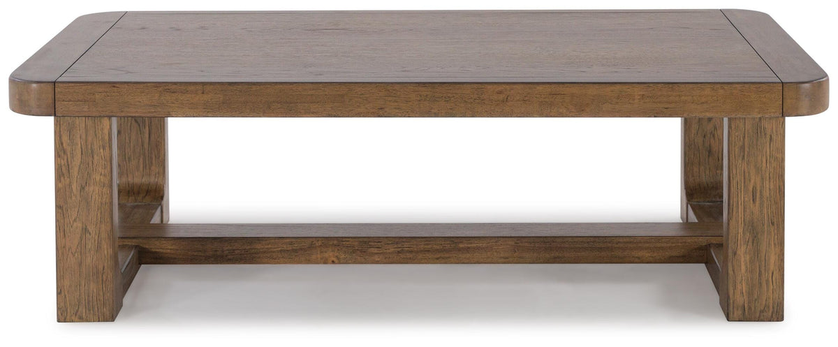 Cabalynn Coffee Table and 2 End Tables - T974T1 - product view or room setting; complete kit and included component views (supplier image 3)