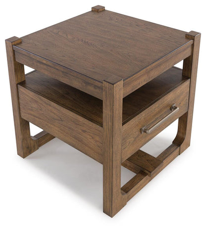 Cabalynn Coffee Table and 2 End Tables - T974T1 - product view or room setting; complete kit and included component views (supplier image 10)