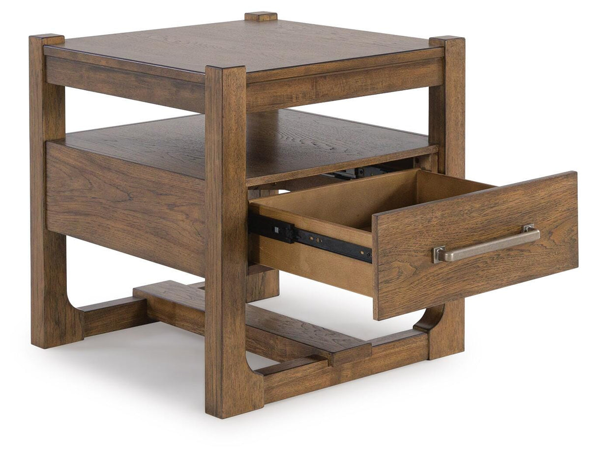 Cabalynn Coffee Table and 2 End Tables - T974T1 - product view or room setting; complete kit and included component views (supplier image 8)