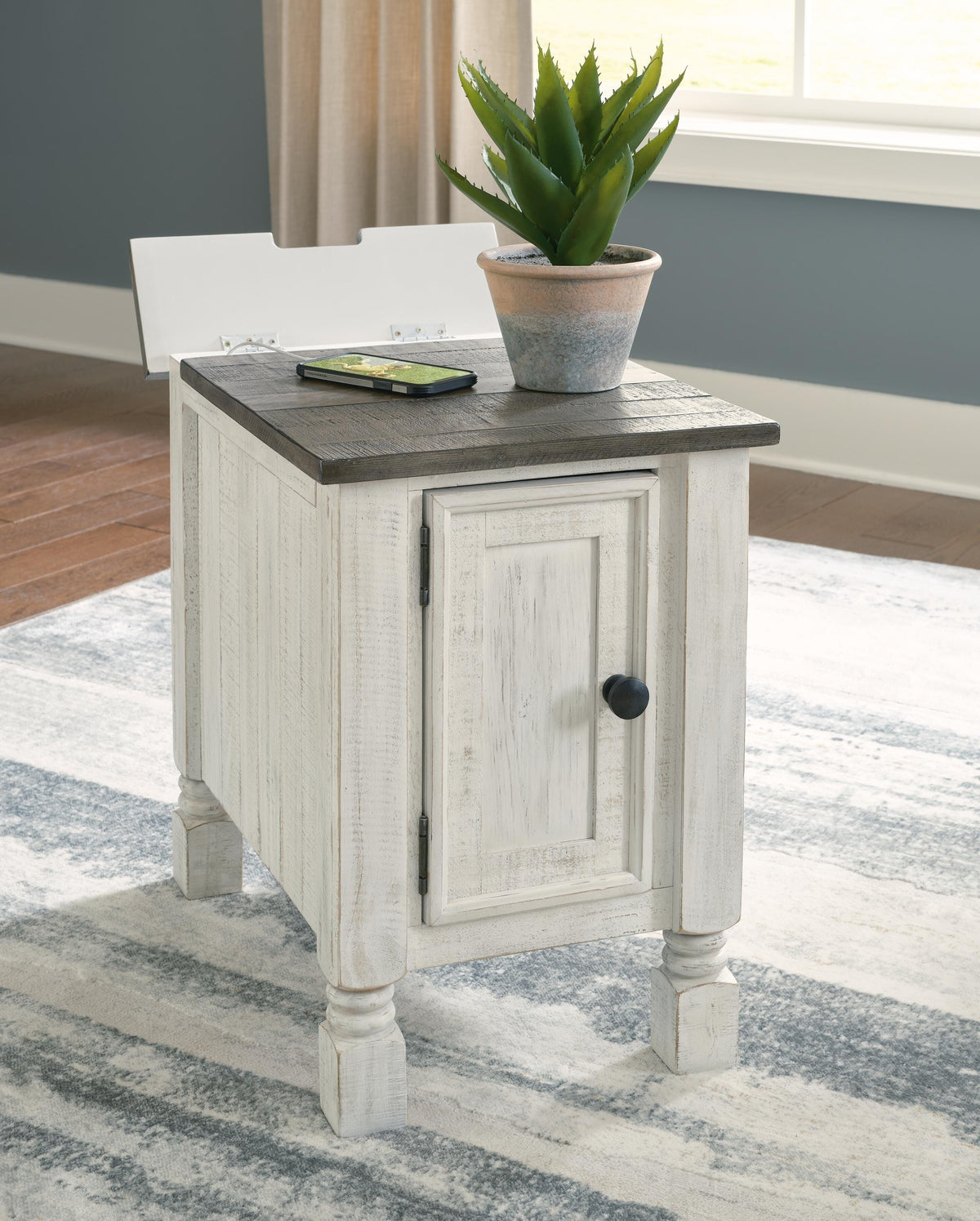 Havalance Chairside End Table - T994-7 - product view or room setting; only end table included (supplier image 7)