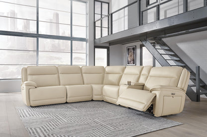 Double Deal Sectional - U13001S1 - product view or room setting; complete kit and included component views (supplier image 2)