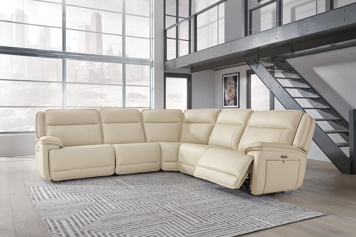 Double Deal Sectional - U13001S2 - product view or room setting; complete kit and included component views (supplier image 34)