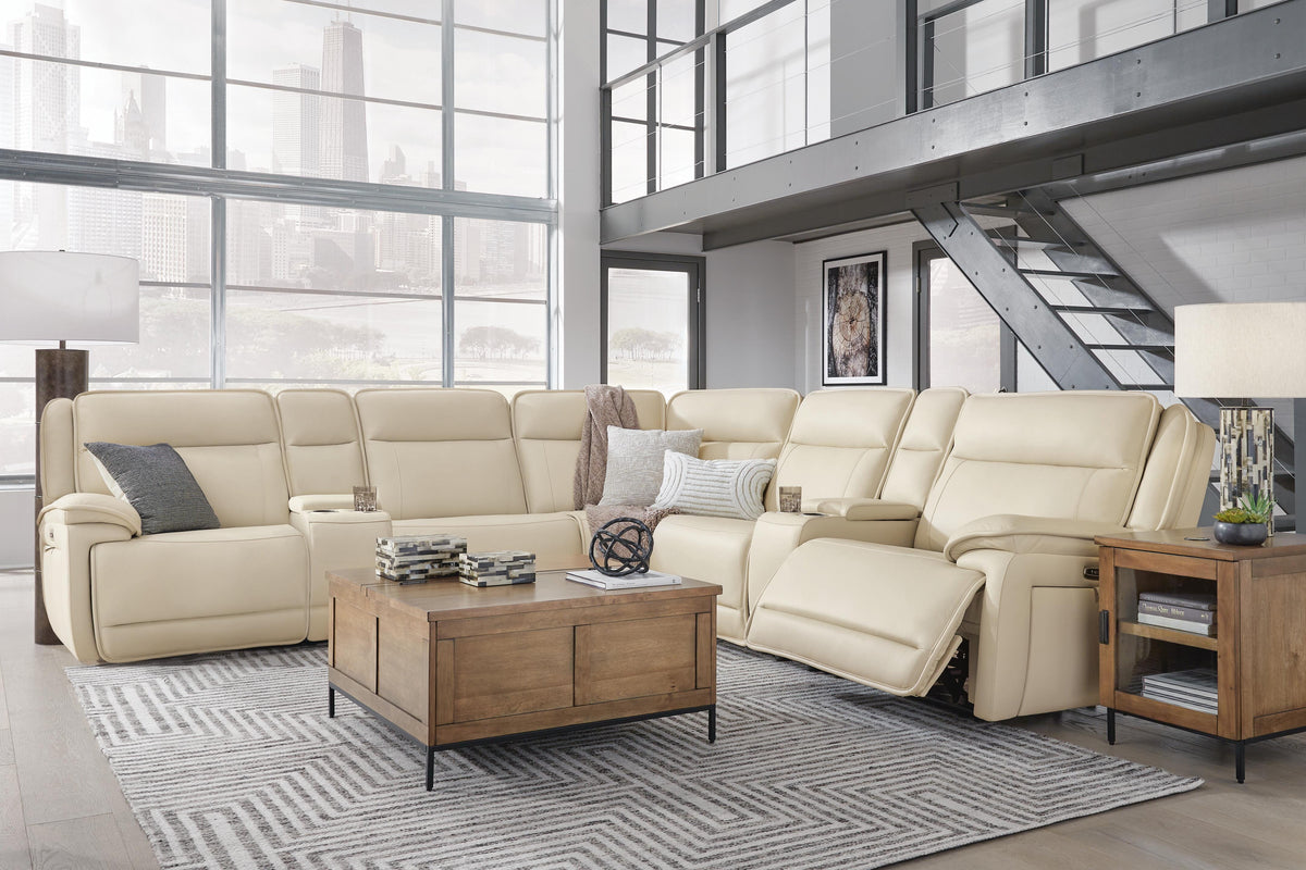 Double Deal Sectional - U13001S9 - product view or room setting; complete kit and included component views (supplier image 45)