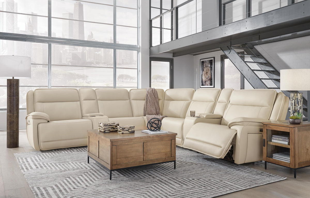 Double Deal Sectional - U13001S9 - product view or room setting; complete kit and included component views (supplier image 44)