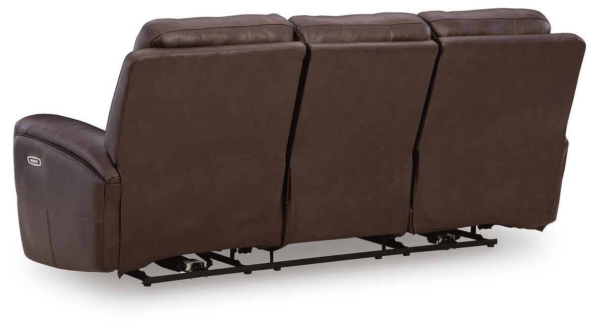 Gravier Power Reclining Sofa - U1330115 - product view or room setting; only sofa included (supplier image 5)