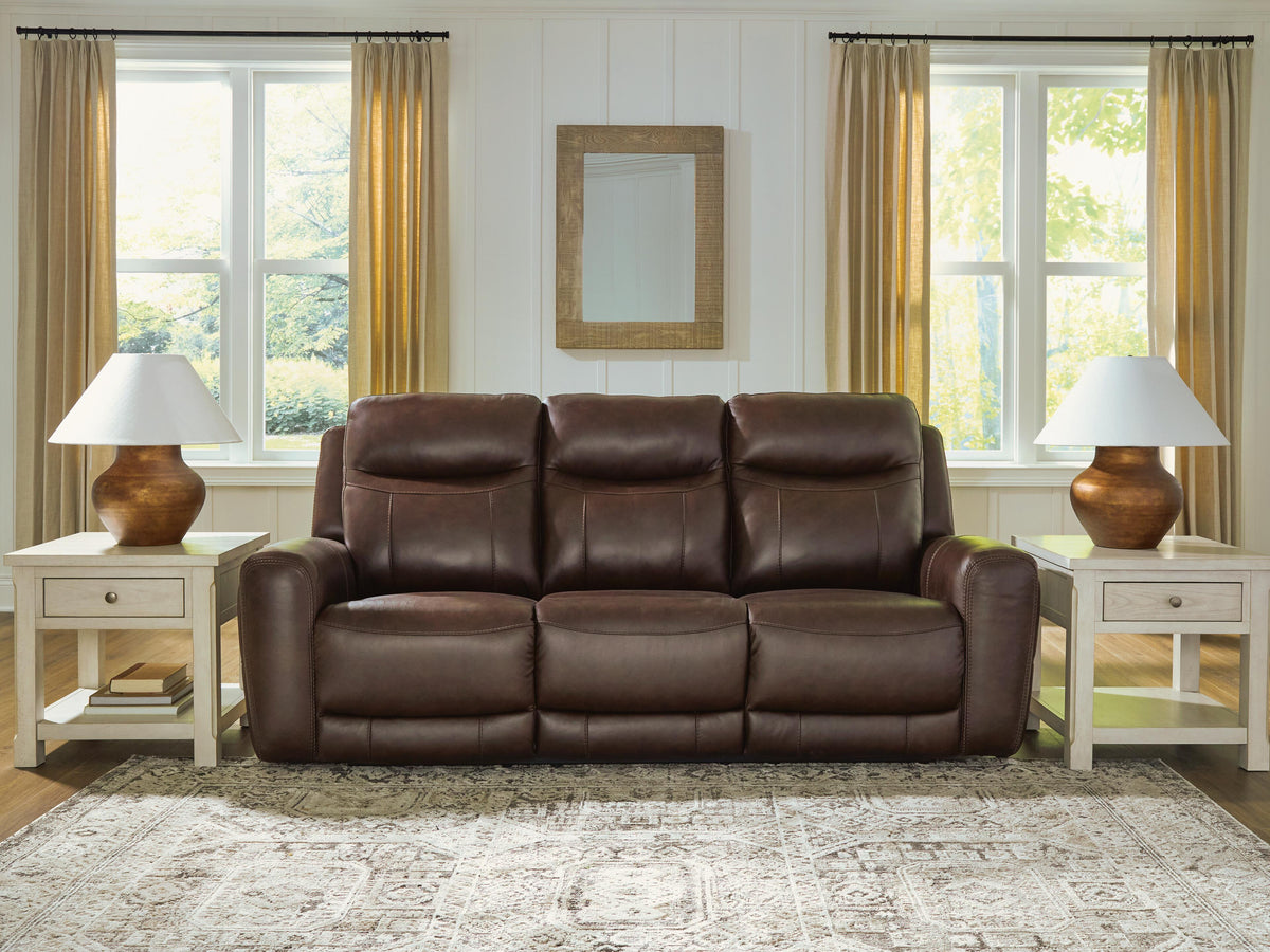 Gravier Power Reclining Sofa - U1330115 - product view or room setting; only sofa included (supplier image 2)