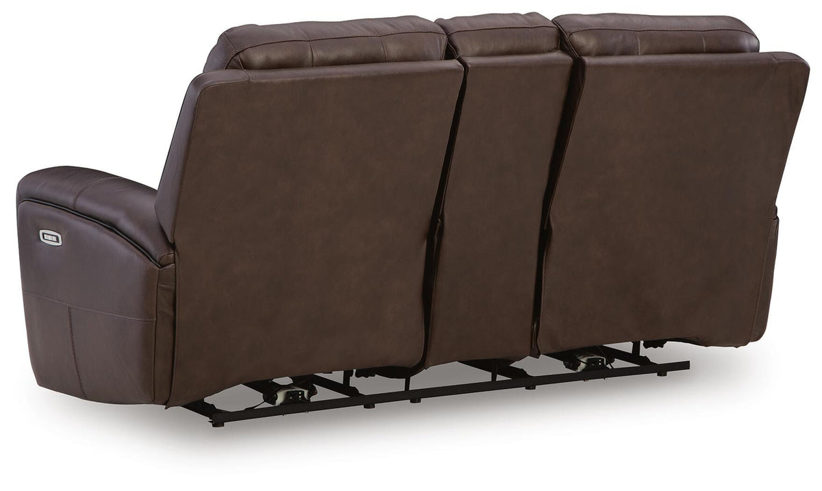 Gravier Power Reclining Loveseat with Console - U1330118 - product view or room setting; only loveseat included (supplier image 5)