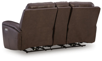 Gravier Power Reclining Loveseat with Console - U1330118 - product view or room setting; only loveseat included (supplier image 5)