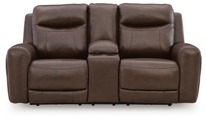 Gravier Power Reclining Loveseat with Console - U1330118 - product view or room setting; only loveseat included (supplier image 4)
