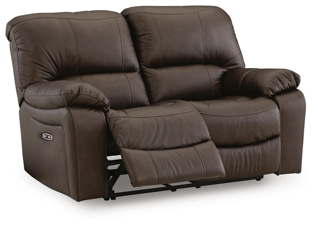 Leesworth Power Reclining Loveseat - U4380874 - product view or room setting; only loveseat included (supplier image 3)