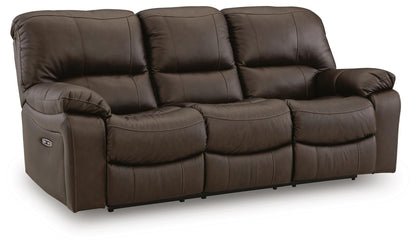 Leesworth Power Reclining Sofa - U4380887 - product view or room setting; only sofa included (supplier image 3)