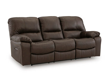 Leesworth sofa and loveseat set, Dark Brown, U4380887: original manufacturer image; only listed sofa and loveseat included. Castillo Furniture, Philadelphia.