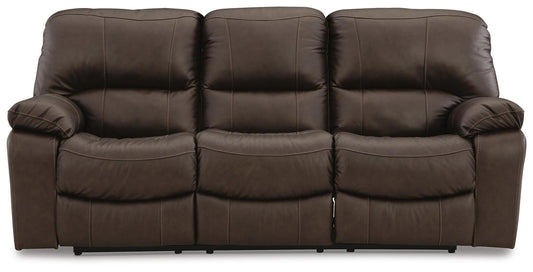 Leesworth Power Reclining Sofa - U4380887 - product view or room setting; only sofa included (supplier image 1)