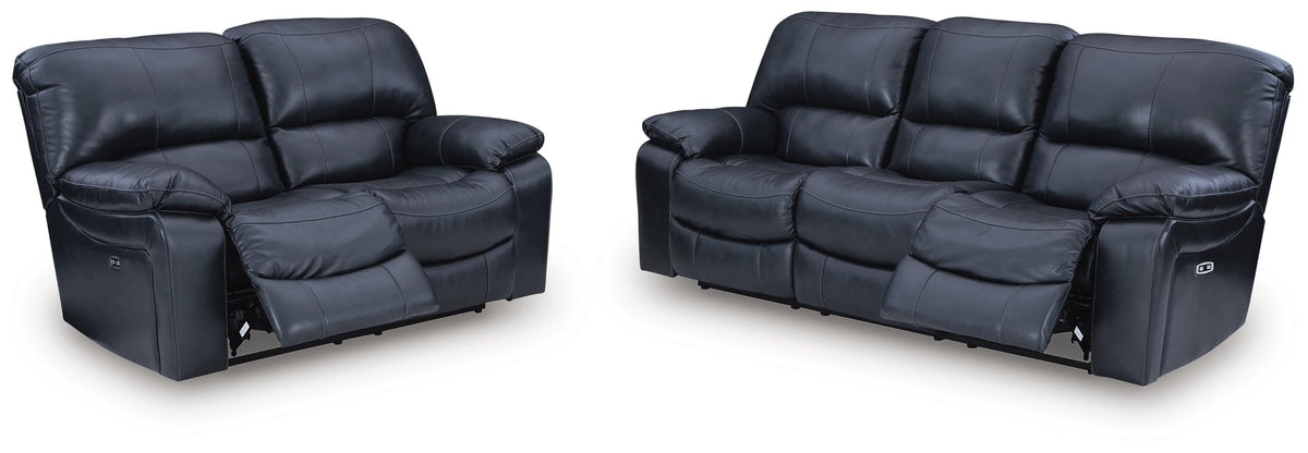 Leesworth sofa and loveseat set, Ocean, U43809U1: original manufacturer image; only listed sofa and loveseat included. Castillo Furniture, Philadelphia.