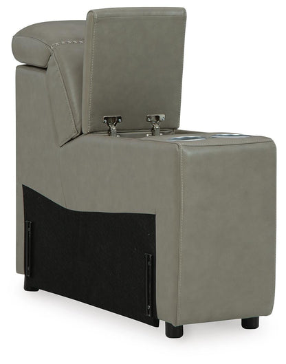 Correze Sectional - U94202S3, U94202S11 - product view or room setting; complete kit and included component views (supplier image 14)
