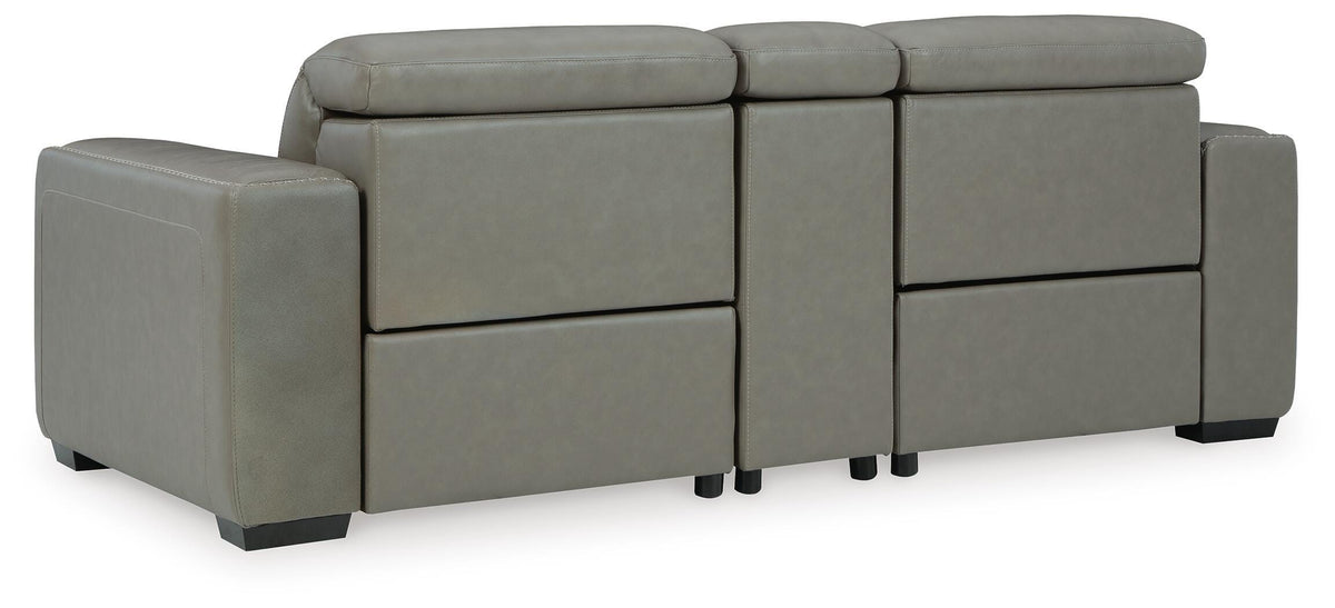 Correze Sectional - U94202S3 - product view or room setting; complete kit and included component views (supplier image 6)