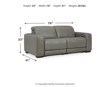 Correze Sectional - U94202S10 - approximate manufacturer dimensions (supplier image 51)