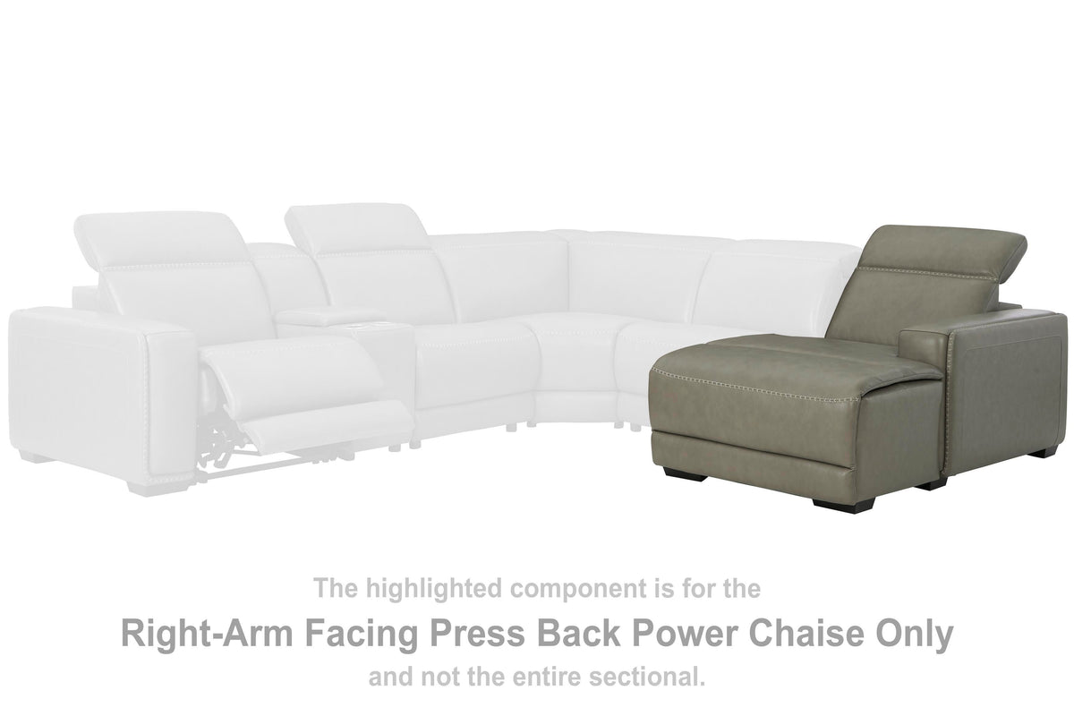 Correze Sectional - U94202S11 - product view or room setting; complete kit and included component views (supplier image 44)