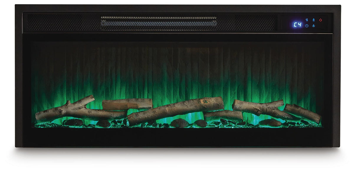 Zadilyn 72" TV Stand with Electric Fireplace - W3367W1 - product view or room setting; complete kit and included component views (supplier image 16)