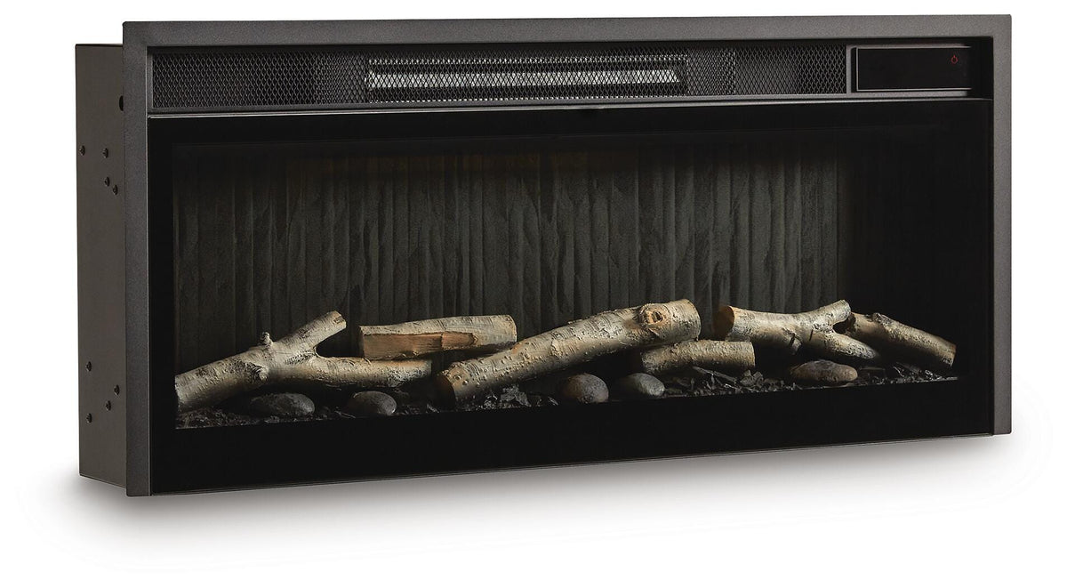 Zadilyn 72" TV Stand with Electric Fireplace - W3367W1 - product view or room setting; complete kit and included component views (supplier image 11)