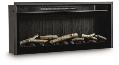 Zadilyn 72" TV Stand with Electric Fireplace - W3367W1 - product view or room setting; complete kit and included component views (supplier image 11)