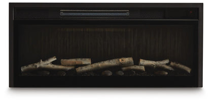 Zadilyn 72" TV Stand with Electric Fireplace - W3367W1 - product view or room setting; complete kit and included component views (supplier image 12)