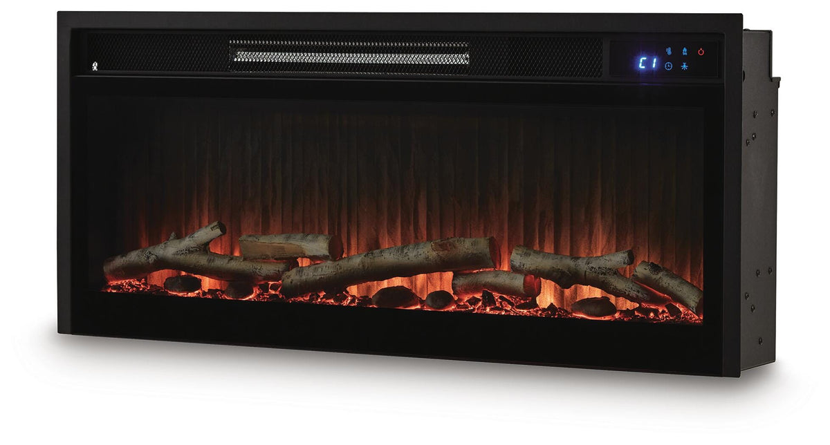 Zadilyn 72" TV Stand with Electric Fireplace - W3367W1 - product view or room setting; complete kit and included component views (supplier image 20)