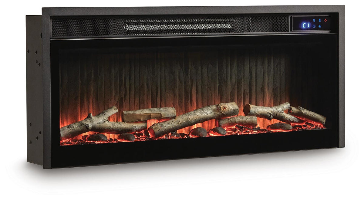 Zadilyn 72" TV Stand with Electric Fireplace - W3367W1 - product view or room setting; complete kit and included component views (supplier image 21)