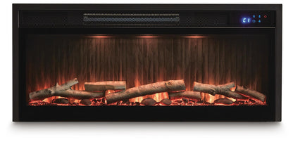 Zadilyn 72" TV Stand with Electric Fireplace - W3367W1 - product view or room setting; complete kit and included component views (supplier image 17)