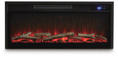 Zadilyn 72" TV Stand with Electric Fireplace - W3367W1 - product view or room setting; complete kit and included component views (supplier image 18)
