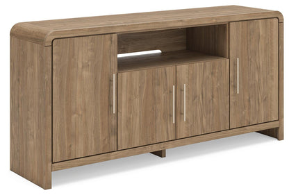 Dovander 63" TV Stand - W1121-68 - product view or room setting; only tv stand included (supplier image 1)