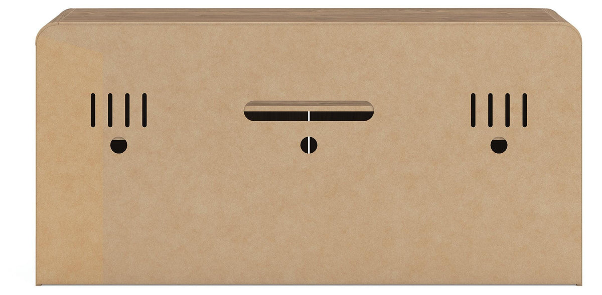 Dovander 63" TV Stand - W1121-68 - product view or room setting; only tv stand included (supplier image 6)
