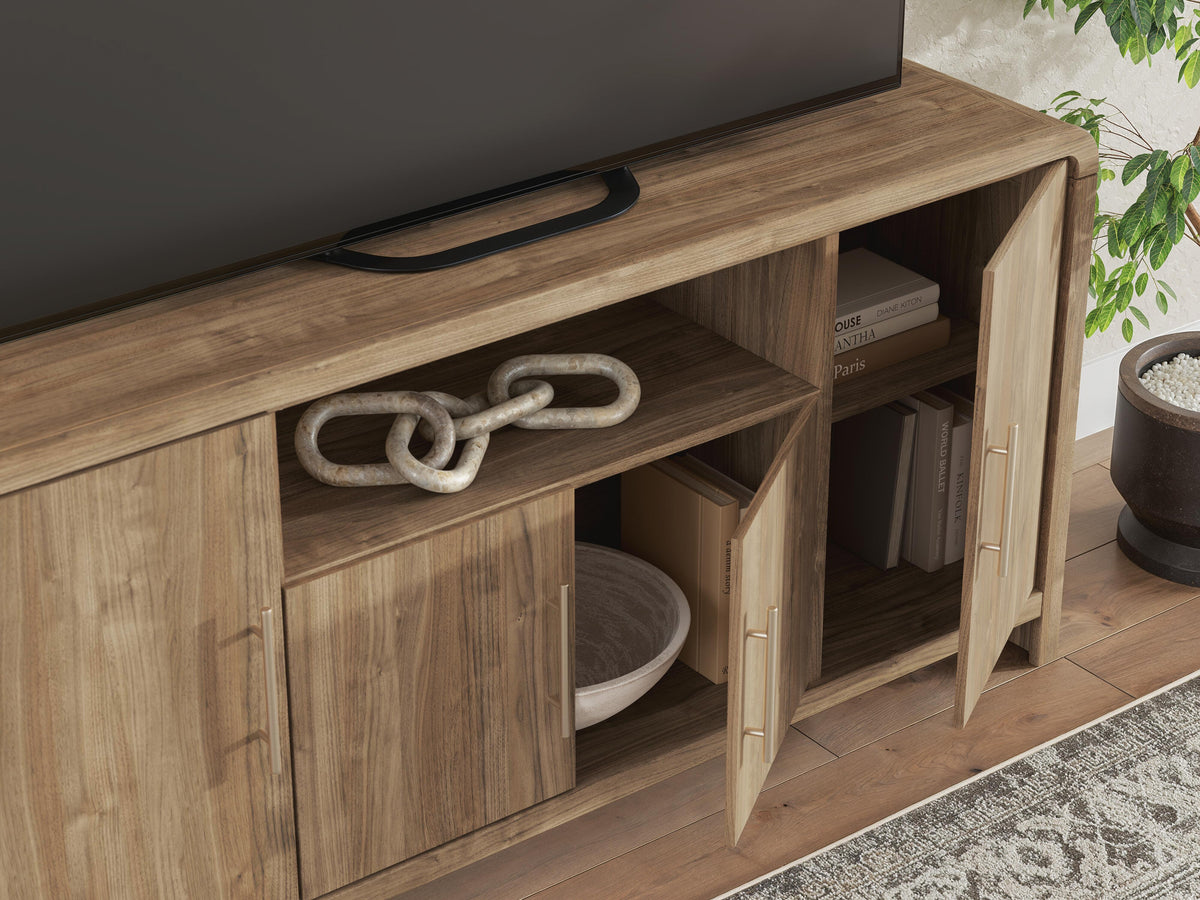 Dovander 63" TV Stand - W1121-68 - finish or detail (supplier image 10)