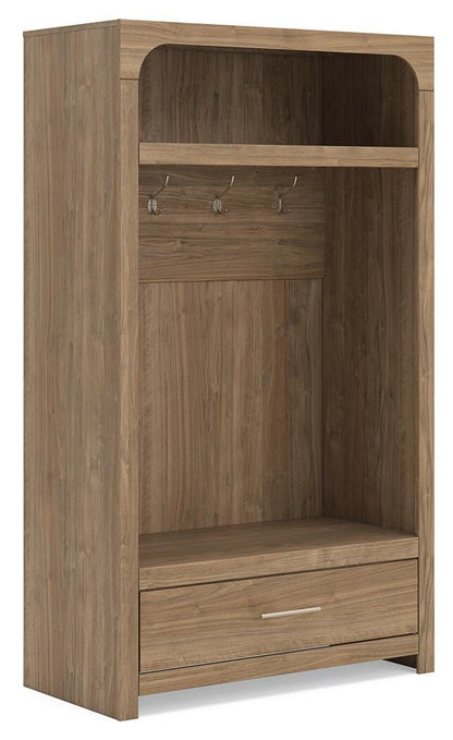 Dovander Hall Tree with Storage Bench - W1121-79 - product view or room setting; only storage included (supplier image 1)