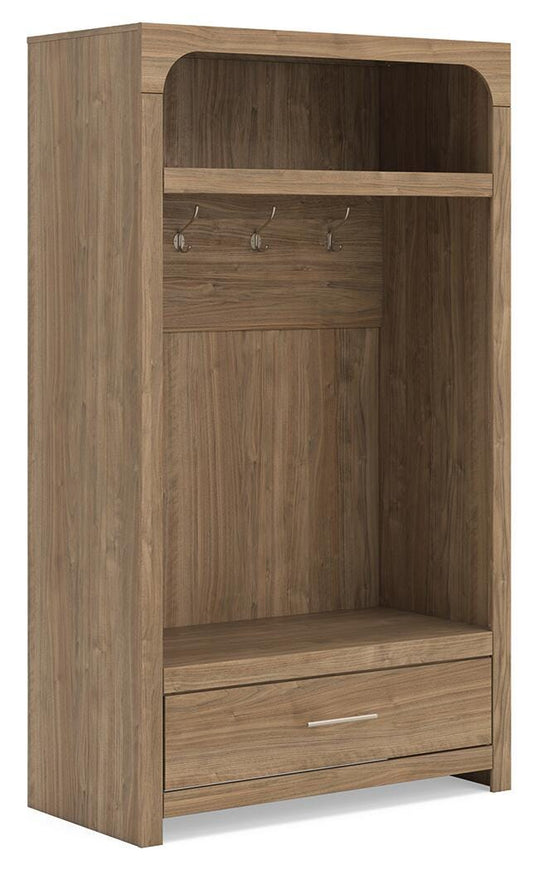 Dovander Hall Tree with Storage Bench - W1121-79 - product view or room setting; only storage included (supplier image 1)