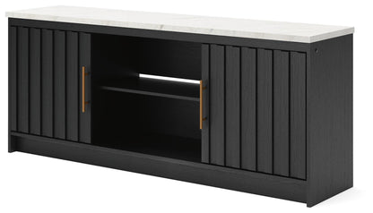 Cadmori 63" TV Stand - W2616-468 - product view or room setting; only tv stand included (supplier image 3)