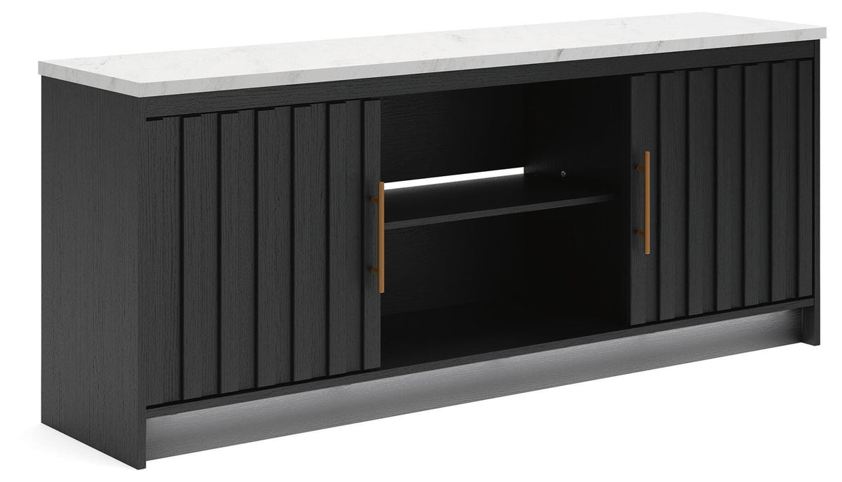 Cadmori 63" TV Stand - W2616-468 - product view or room setting; only tv stand included (supplier image 4)