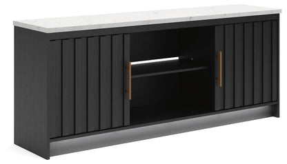 Cadmori 63" TV Stand - W2616-468 - product view or room setting; only tv stand included (supplier image 4)