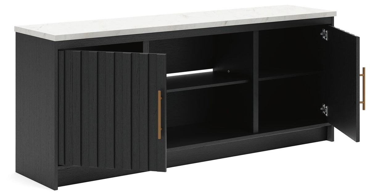 Cadmori 63" TV Stand - W2616-468 - product view or room setting; only tv stand included (supplier image 5)