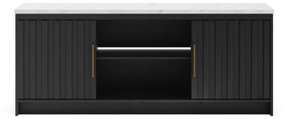 Cadmori 63" TV Stand - W2616-468 - product view or room setting; only tv stand included (supplier image 6)