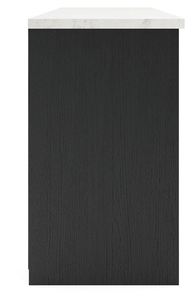 Cadmori 63" TV Stand - W2616-468 - product view or room setting; only tv stand included (supplier image 9)