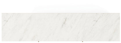 Cadmori 63" TV Stand - W2616-468 - product view or room setting; only tv stand included (supplier image 10)